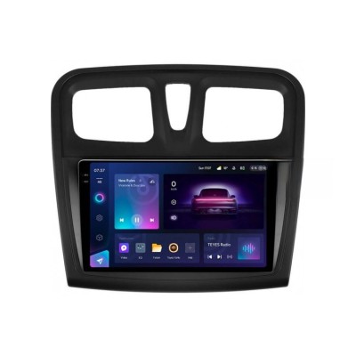 Штатна магнітола Teyes CC3 2k 6+128 Gb 360° Renault Logan 2 2012-2022, Sandero 2 2013-2022 (F1) (A) 9"