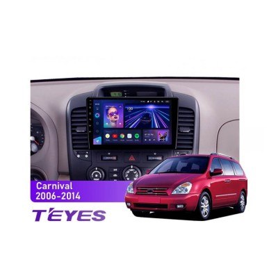 Штатна магнітола Teyes CC3 6+128 Gb 360° Kia Carnival VQ 2006-2014 9"