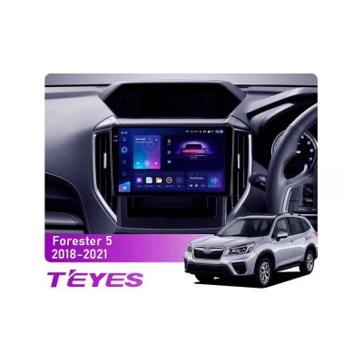 Штатна магнітола Teyes CC3 2k 4+64 Gb Subaru Forester 5 2018-2021 9"