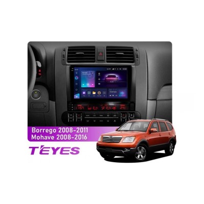 Штатна магнітола Teyes CC3 2k 6+128 Gb Kia Borrego 2008-2011 9"