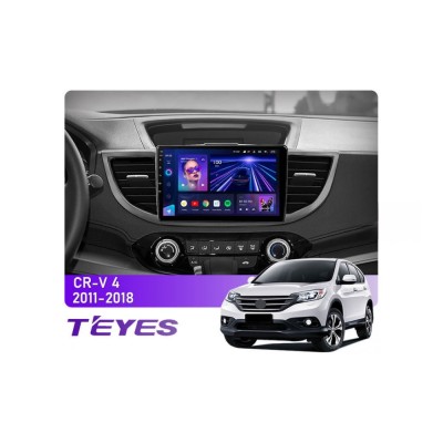 Штатна магнітола Teyes CC3 6+128 Gb Honda CR-V 4 RM RE 2011-2018 (A) 10"
