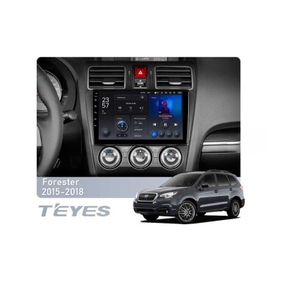 Штатна магнітола Teyes X1 2+32 Gb Wi-Fi Subaru Forester SJ 2015-2018 9"