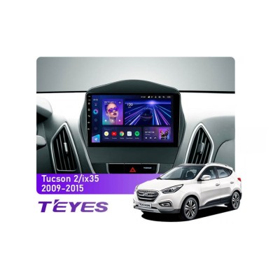 Штатна магнітола Teyes CC3 6+128 Gb 360° Hyundai Tucson 2 LM IX35 2009-2015 (A) 9"