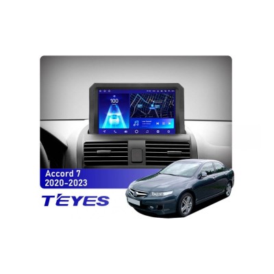 Штатна магнітола Teyes CC2 PLUS 3+32 Gb Honda Accord 7 (F1) (0 Din) 2002-2008 9"