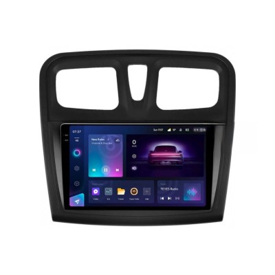 Штатна магнітола Teyes CC3 2k 6+128 Gb Renault Logan 2 2012-2022, Sandero 2 2013-2022 (F1) (A) 9"