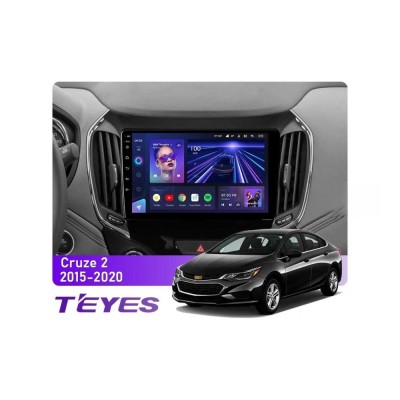 Штатна магнітола Teyes CC3 6+128 Gb 360° Chevrolet Cruze 2 2015-2020 9"