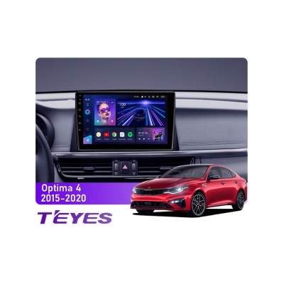 Штатна магнітола Teyes CC3 4+64 Gb Kia Optima 4 JF (1 Din) 2015-2020 10"