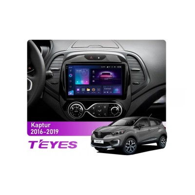 Штатна магнітола Teyes CC3 2k 6+128 Gb 360° Renault Kaptur 2016-2019 (B) 9"