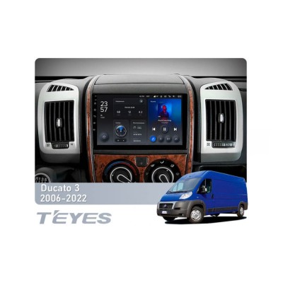 Штатна магнітола Teyes X1 2+32 Gb Wi-Fi Fiat Ducato 3 2006-2022 9"
