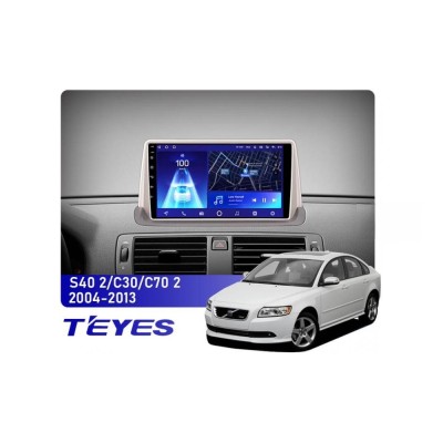 Штатна магнітола Teyes CC2 PLUS 3+32 Gb Volvo S40 2 MS (0 Din) 2004-2012, C30 1 (0 Din) 2006-2013, C70 2 (0 Din) 2005-2013 9"