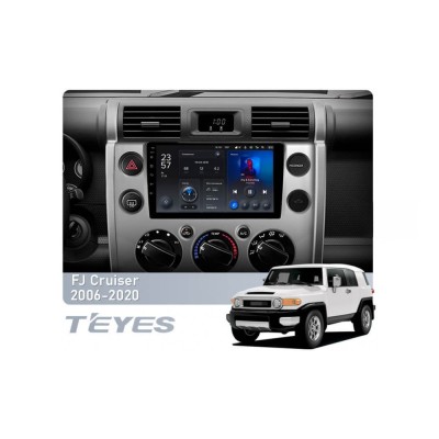 Штатна магнітола Teyes X1 2+32 Gb Wi-Fi Toyota FJ Cruiser J15 2006-2020 (F2) 9"