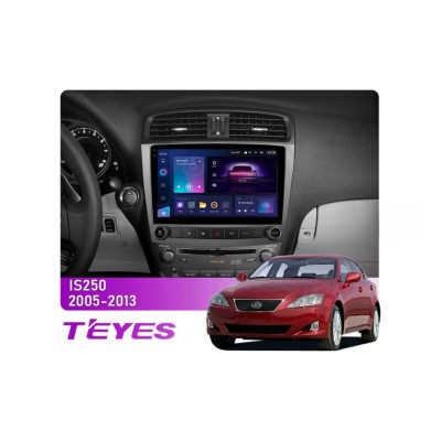 Штатна магнітола Teyes CC3 2k 4+32 Gb Lexus IS250 XE20 2005-2013 10"