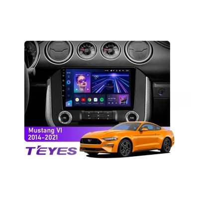 Штатна магнітола Teyes CC3 6+128 Gb 360° Ford Mustang VI S550 (F2) 2014-2021 9"
