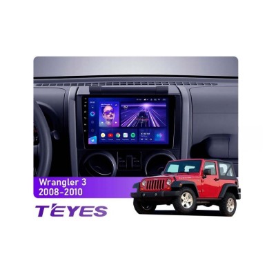 Штатна магнітола Teyes CC3 4+64 Gb Jeep Wrangler 3 JK (F1) 2008-2010 9"