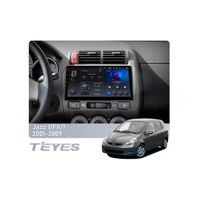 Штатна магнітола Teyes X1 2+32 Gb Wi-Fi Honda Jazz 1 GD, Fit 1 2001-2009 9"