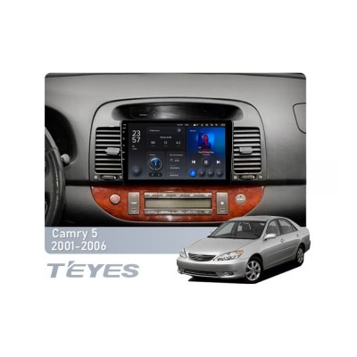 Штатна магнітола Teyes X1 2+32 Gb Wi-Fi Toyota Camry 5 XV 30 2001-2006 (A) 9"