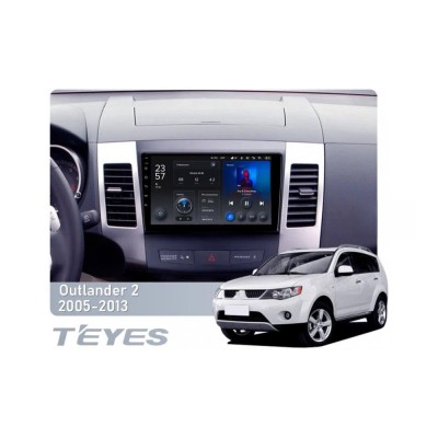 Штатна магнітола Teyes X1 2+32 Gb Wi-Fi Mitsubishi Outlander 2 CW0W 2005-2011 (B) 9"