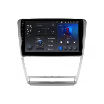 Штатна магнітола Teyes X1 2+32 Gb Wi-Fi Skoda Octavia 2 A5 2008-2013 Silver 10"
