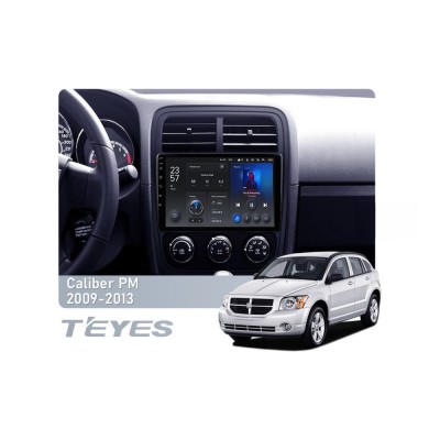 Штатна магнітола Teyes X1 2+32 Gb Dodge Caliber PM 2009-2013 9"