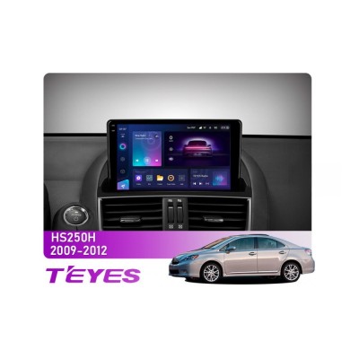 Штатна магнітола Teyes CC3 2k 4+64 Gb Lexus HS250H F10 2009-2012 9"