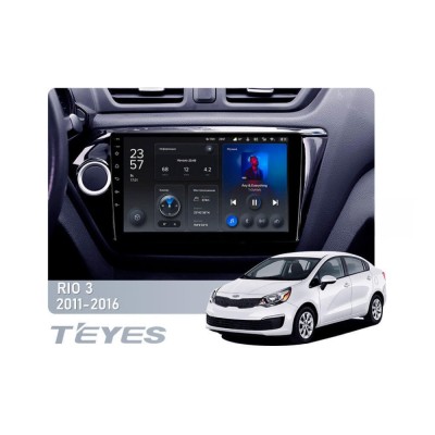 Штатна магнітола Teyes X1 2+32 Gb Wi-Fi Kia RIO 3 2011-2016 9"