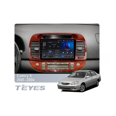 Штатна магнітола Teyes X1 2+32 Gb Wi-Fi Toyota Camry 5 XV 30 2001-2006 (B) 9"