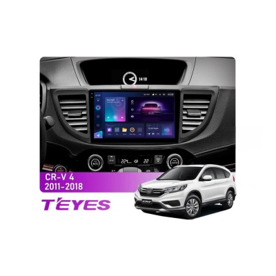 Штатна магнітола Teyes CC3 2k 6+128 Gb Honda CR-V 4 RM RE 2011-2018 (B) 9"