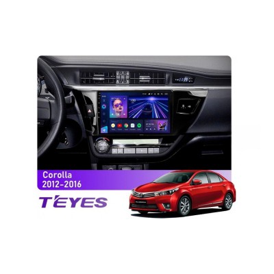 Штатна магнітола Teyes CC3 6+128 Gb Toyota Corolla 11 2012-2016 (B) 10"