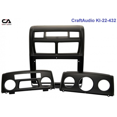 Рамка переходная CraftAudio KI-22-432 KIA Sportage (KM) 2008-2010 (климат+конд.)