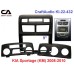 Рамка переходная CraftAudio KI-22-432 KIA Sportage (KM) 2008-2010 (климат+конд.)