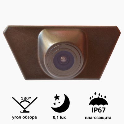 TOYOTA Land Cruiser (2012 - 2014). Номер "Prime-X" C8083W широкоугольная