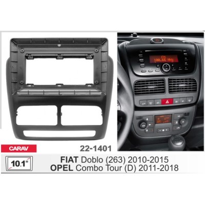 Переходная рамка CARAV Opel Combo, Fiat Doblo Carav 22-1401