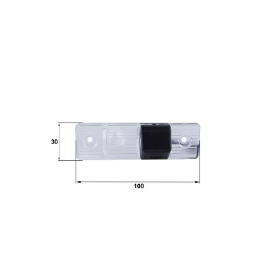 Камера заднього виду Falcon HS8021-AHD Cube Chevrolet Lacetti 2000-2012 / Captiva 2006-н.в. / Cruze 4D 2009-н.в.