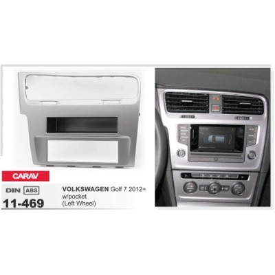 Перехідна рамка Carav Volkswagen Golf 7 (11-469)