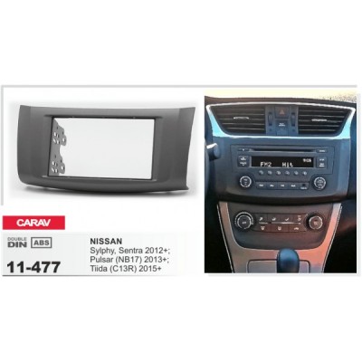 Перехідна рамка Carav Nissan Sylphy, Sentra, Pulsar, Tiida (11-477)
