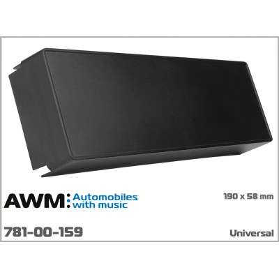 Декоративна заглушка для магнітоли 1 DIN AWM (781-00-159)