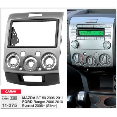 Перехідна рамка Carav Mazda BT-50, Ford Ranger, Everest (11-275)