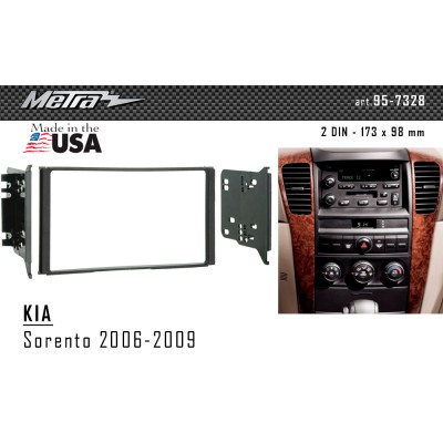 Перехідна рамка Metra KIA Sorento (95-7328)