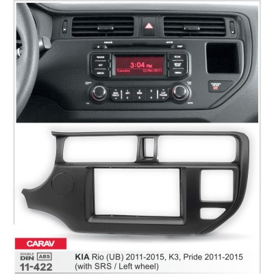 Перехідна рамка Carav KIA Rio (11-422)