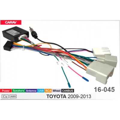 Перехідник для магнітол 9", 10.1" Toyota Carav 16-013