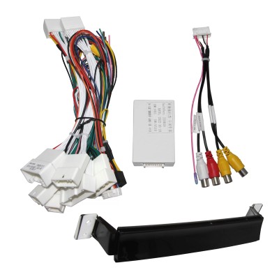 Перехідна рамка з проводкою CraftAudio TOY-010N Toyota Land Cruiser 200 07-15 (hi version) 10"
