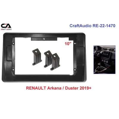 Рамка перехідна CraftAudio RE-22-1470 RENAULT Arkana / Duster 2019+
