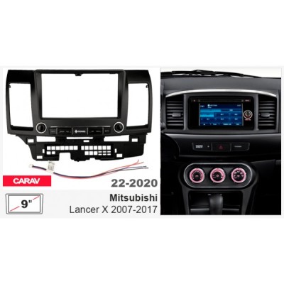 Переходная рамка Carav Mitsubishi Lancer X (22-2020)