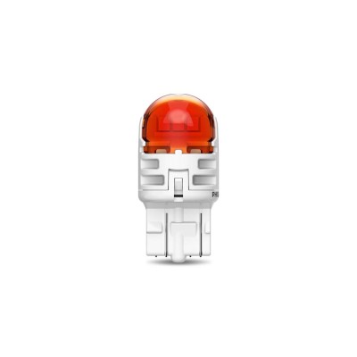 Комплект светодиодных ламп Philips 11066AU60X2 W21/5W LED Ultinon Pro6000 SI 12V 2.5/0.5 W3x16q amber