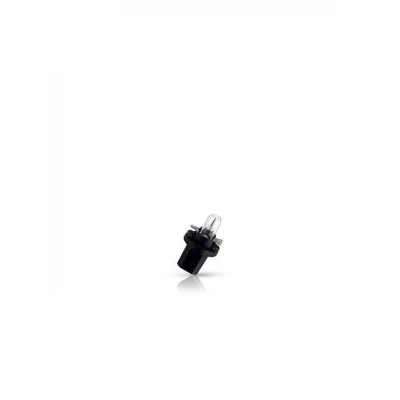 Комплект галогенових ламп Philips BAX 8.5d/2 Black, 10шт/картон 12598CP