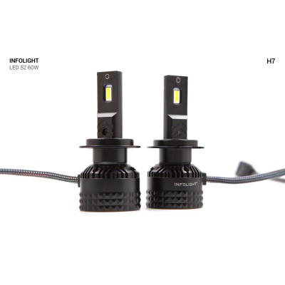 LED лампа Infolight S2 H7 60W