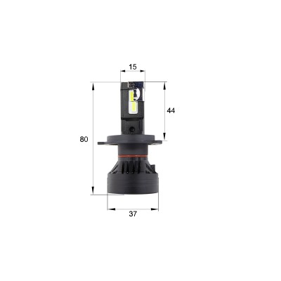 LED лампа Infolight S1 H4 50W