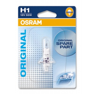 Галогенна лампа OSRAM H1 64150-01B 12V 55W P14.5S 10X1 Blister