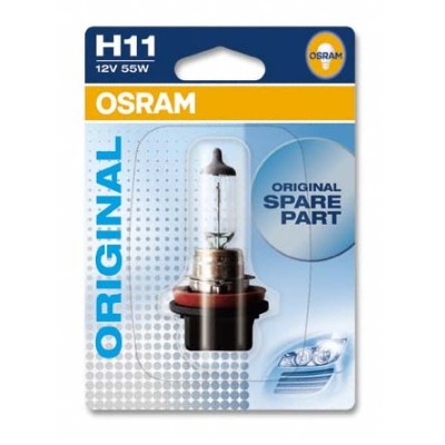 Галогенна лампа OSRAM H11 64211L-01B 12V 55W PGJ19-2 10X1 Blister