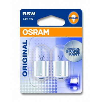 Галогенна лампа OSRAM 5626 R5W 24V BA15d 10X5